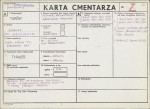 Karta cmentarza, skan nr 1