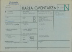 KC - Karta cmentarza, skan nr 1