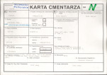 KC - Karta cmentarza, skan nr 1