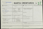 KC - Karta cmentarza, skan nr 1
