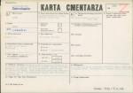 KC - Karta cmentarza, skan nr 1