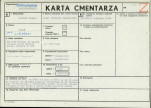 KC - Karta cmentarza, skan nr 1