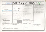 KC - Karta cmentarza, skan nr 1