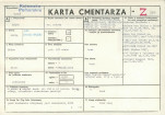 KC - Karta cmentarza, skan nr 1