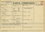 KC - Karta cmentarza, skan nr 1