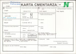 KC - Karta cmentarza, skan nr 1