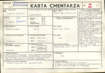 KC - Karta cmentarza, skan nr 1