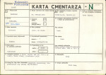 KC - Karta cmentarza, skan nr 1