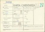 KC - Karta cmentarza, skan nr 1
