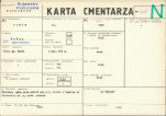 KC - Karta cmentarza, skan nr 1