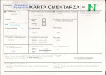 KC - Karta cmentarza, skan nr 1