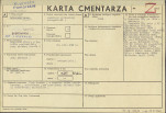 KC - Karta cmentarza, skan nr 1