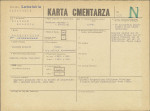 KC - Karta cmentarza, skan nr 1