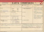 KC - Karta cmentarza, skan nr 1