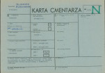 KC - Karta cmentarza, skan nr 1