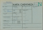 KC - Karta cmentarza, skan nr 1