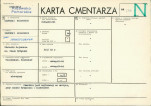 KC - Karta cmentarza, skan nr 1