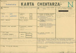KC - Karta cmentarza, skan nr 1