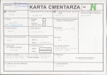 KC - Karta cmentarza, skan nr 1