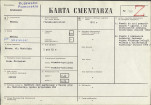 KC - Karta cmentarza, skan nr 1