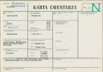 KC - Karta cmentarza, skan nr 1