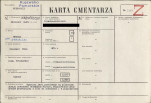 KC - Karta cmentarza, skan nr 1