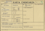 KC - Karta cmentarza, skan nr 1