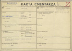 KC - Karta cmentarza, skan nr 1