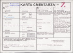KC - Karta cmentarza, skan nr 1