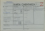 KC - Karta cmentarza, skan nr 1