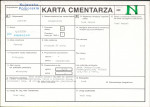 KC - Karta cmentarza, skan nr 1