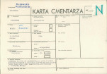 KC - Karta cmentarza, skan nr 1