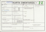 KC - Karta cmentarza, skan nr 1