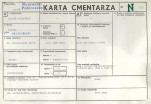 KC - Karta cmentarza, skan nr 1