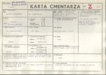 KC - Karta cmentarza, skan nr 1