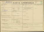 KC - Karta cmentarza, skan nr 1