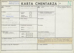 KC - Karta cmentarza, skan nr 1