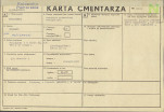 KC - Karta cmentarza, skan nr 1