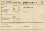 KC - Karta cmentarza, skan nr 1