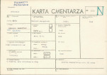 KC - Karta cmentarza, skan nr 1