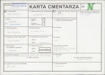 KC - Karta cmentarza, skan nr 1