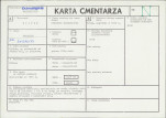 Karta cmentarza, skan nr 1