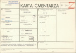 KC - Karta cmentarza, skan nr 1