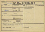 KC - Karta cmentarza, skan nr 1