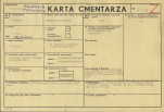 KC - Karta cmentarza, skan nr 1