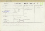 KC - Karta cmentarza, skan nr 1