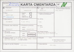 KC - Karta cmentarza, skan nr 1