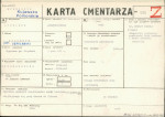 KC - Karta cmentarza, skan nr 1