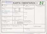 KC - Karta cmentarza, skan nr 1