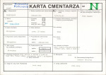 KC - Karta cmentarza, skan nr 1